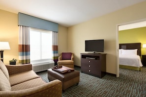 Spacious living room area