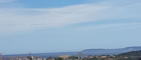 Vue sur la plage/l’océan