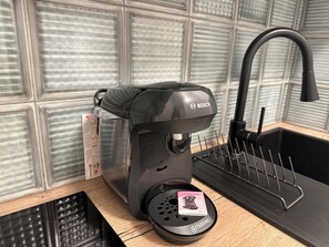 Kaffe och/eller kaffebryggare