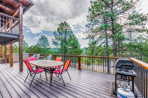 Balcony Porch with Hot Tub and Gas Grill