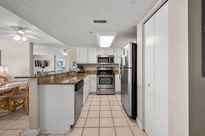 A chefs dream kitchen, fully stocked and loaded.