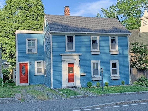 Historical architecture meets contemporary living in Rockport.