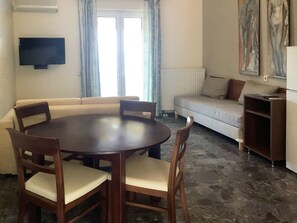 Platakia Blu Apt 03 - Living Room (1)