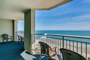 Gorgeous oceanfront balcony! 