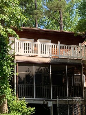 View of Deck & Screened Porch