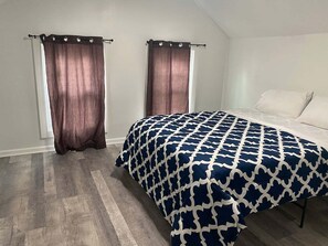 Upstairs bedroom with ensuite bathroom