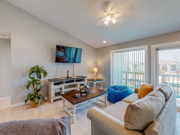 Living Area with Sleeper Sofa