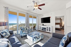 Living Area with Balcony