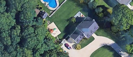 Birds Eye View of the property