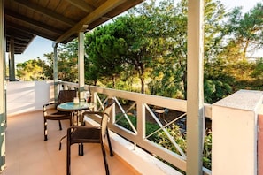 Sip your morning coffee or evening wine with a view