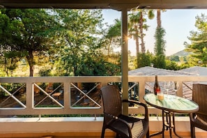 Sip your morning coffee or evening wine with a view