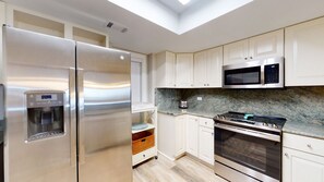 Kitchen with Stainless Steel Appliances
