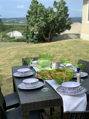 Outdoor dining