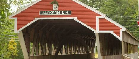Welcome to Jackson!  This gorgeous covered bridge enters you into a magical town with hidden treasures.