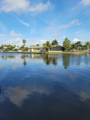 View from Dock of the Odyssey Canal