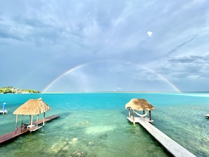 Vue sur la plage/l’océan