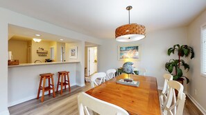 Dining Room and Countertop Seating