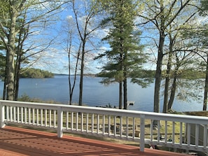 View from deck