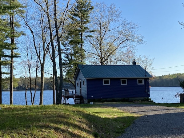 View from driveway