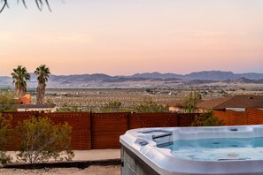 Hot tub view