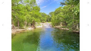 Gruene Rapids out your back door!