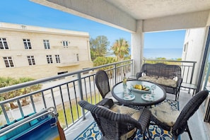 Incredible views from balcony. The bedroom has it's own access to the balcony.