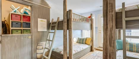 Kids Fishing Pier Bunkbed Room