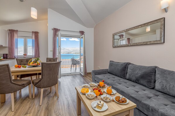Living and dining room