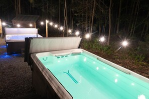 Heated lap pool-year round