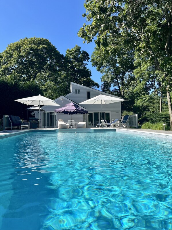 View from the pool
