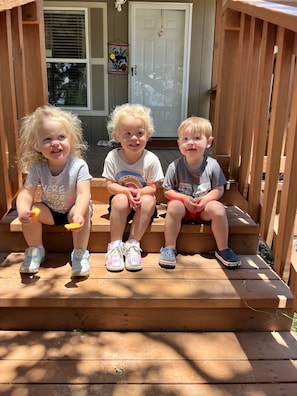 Summer fun for cousins.