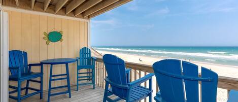 Oceanfront Covered Porch