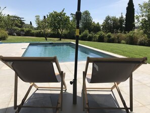 Pool side