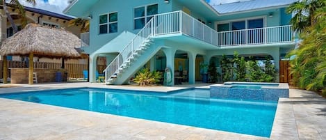 Back Exterior with pool view 1