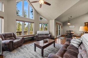 Large windows to let in natural light