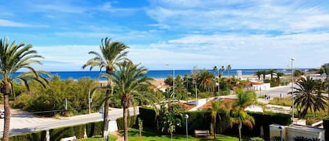 Vista spiaggia/mare