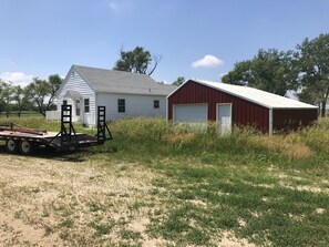 Several outbuildings