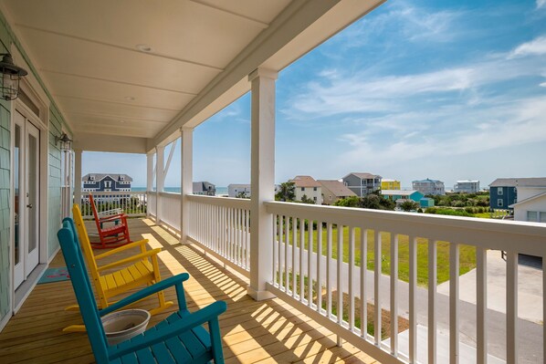 Covered Porch / View - 2nd Level