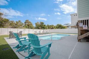 Backyard / Pool Area