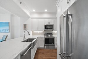 Cook with ease in our fully equipped kitchen, stocked with everything you need! 🍳✨