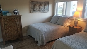 Front Bedroom with 2 Full size beds