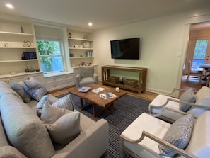 Designer decorated living room