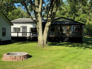 Plenty of space to bring yard games.