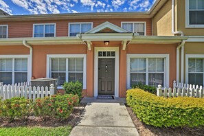 Townhome Exterior | Step-Free Access | Keyless Entry