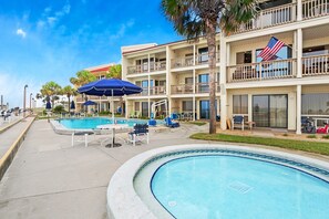 Gulf Front Pool and Hot Tub