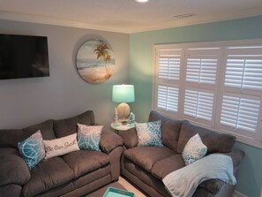 Double cozy Loveseats in your living room