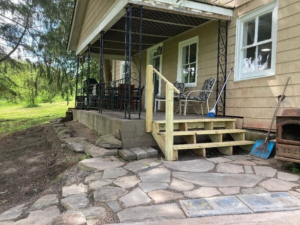 Covered Historic Porch