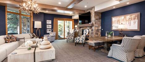 Living Room and Dining Area