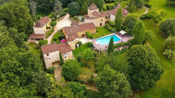 Vue d'ensemble du Domaine du Cardou