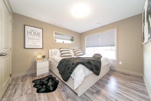 With two bedrooms, there is space for everyone!